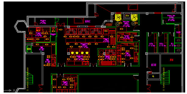星級(jí)酒店廚房工程設(shè)計(jì)圖