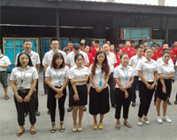 優(yōu)佰特廚房設(shè)備公司8月員工月會(huì)順利召開，現(xiàn)場(chǎng)氣氛活躍、充滿喜悅