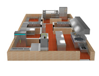 成都商用廚房設(shè)計公司告訴你廚房布局設(shè)計流程應該是怎樣的