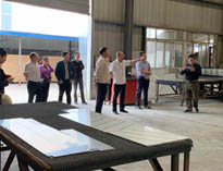 區(qū)領(lǐng)導(dǎo)視察優(yōu)佰特廚房設(shè)備公司，我公司獲高度贊揚(yáng)！