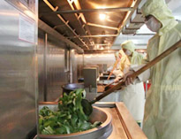 成都中央廚房設備廠家告訴你中央廚房的生產(chǎn)流程及質量管理