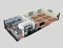 大型商用廚具廚房設(shè)備廠家告訴你商用廚房的必備要素和職能部門(mén)