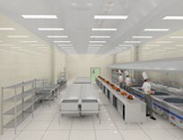 重慶廚房設(shè)備廠(chǎng)家告訴你大型主食加工間的設(shè)計(jì)方法