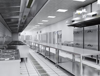 廚具設備生產(chǎn)廠家告訴商用廚房設計哪些區(qū)域必須有