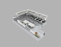 大型廚房設(shè)備廠家告訴你建筑物內(nèi)排水管道布置方法